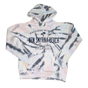 Vintage Havana Tie Dye New Smyrna Beach Youth Hoodie/Sweatshirt-14-GUC